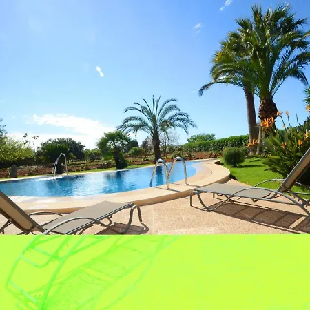 Rovey, Pool And Gardens In Inca (Mallorca)